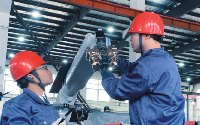 浙江AG贵宾会以客户为中心：成功安装定制化机器人管线包，彰显“客户要求即行动指南”承诺